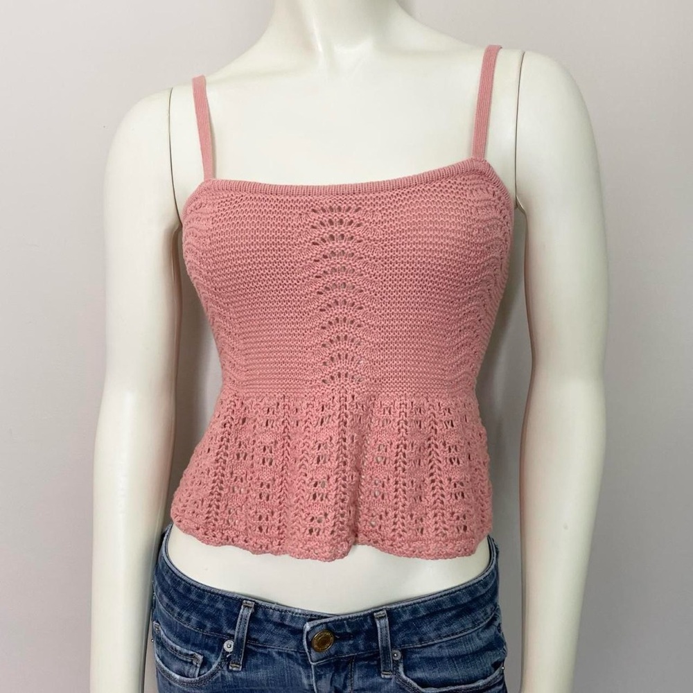 2016 pink babydoll boho top by Aeropostale